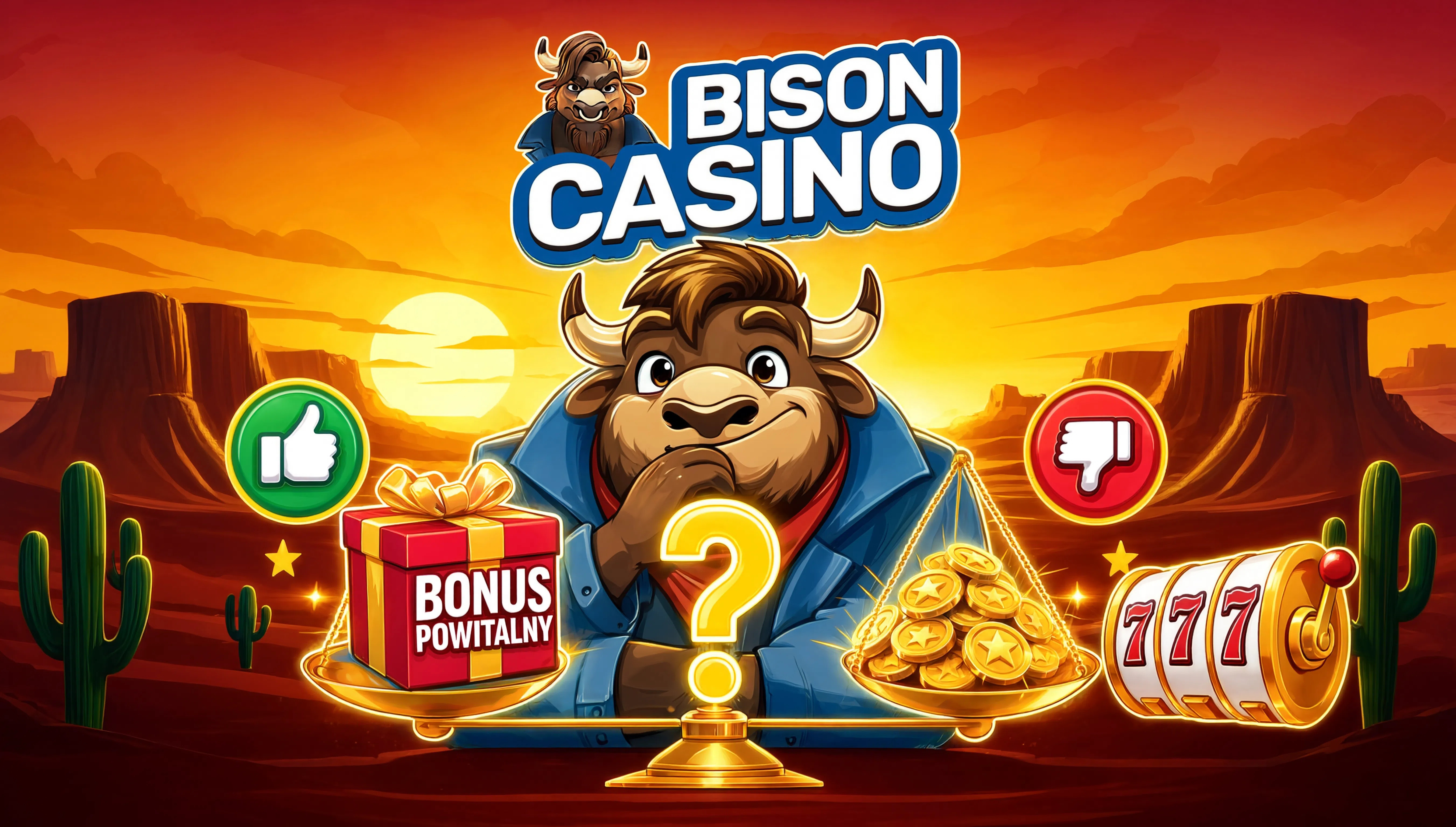 Bonus bez depozytu w Bison Casino – najważniejsze informacje przed aktywacją