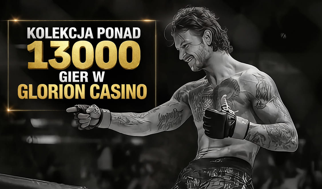Kolekcja ponad 13000 gier w Glorion Casino