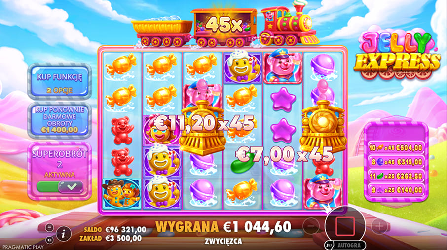baner z grą Jelly-Express od Pragmatic Play