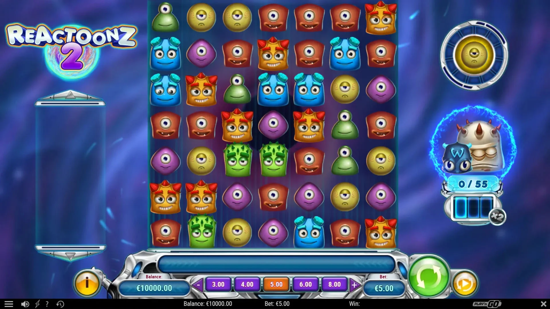 Gra demo Reactoonz 2 od Playngo